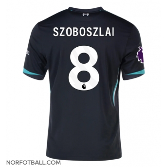 Billige Fotballdrakt Liverpool Dominik Szoboszlai #8 Replika Bortedrakt 2024-25 Kortermet